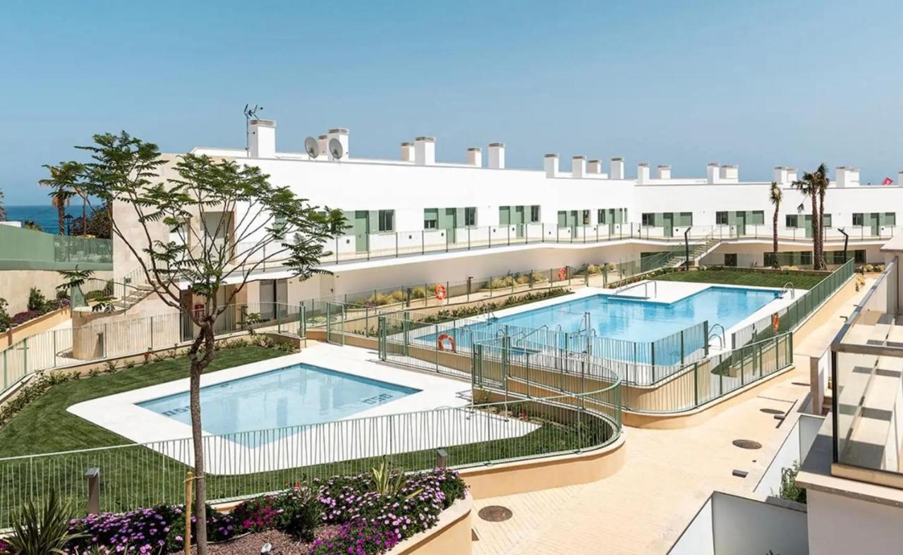 OCEAN APARTAMENT !! 1ª Línea del Mar, piscina, parking, wifi Mojácar Exterior foto